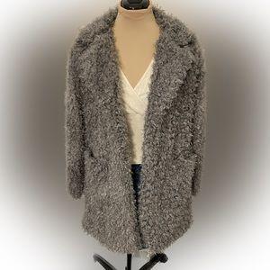 EUC Steve Madden Faux Fur Open Jacket